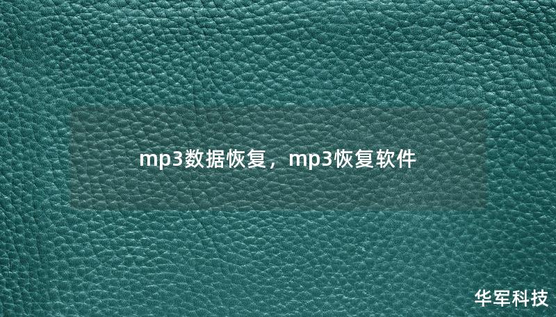 mp3数据恢复，mp3恢复软件