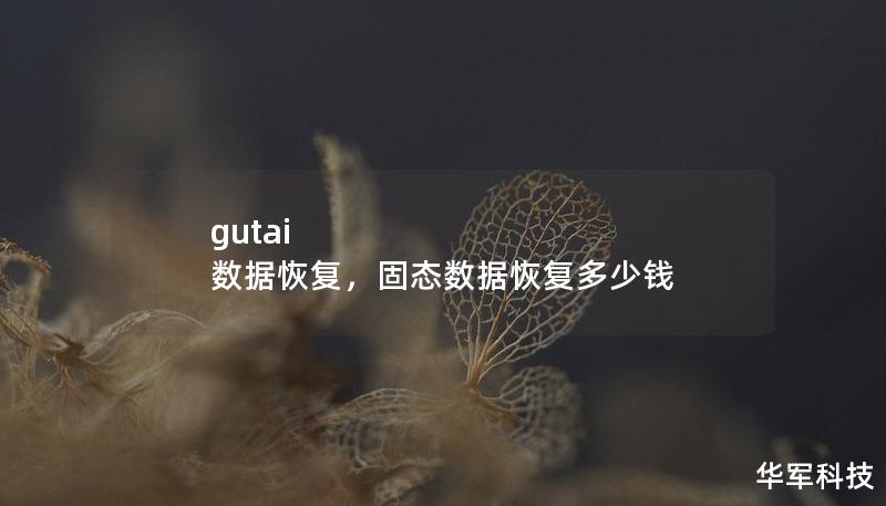 gutai 数据恢复，固态数据恢复多少钱