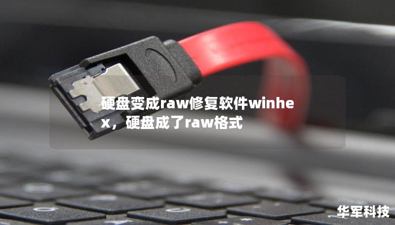 硬盘变成raw修复软件winhex，硬盘成了raw格式