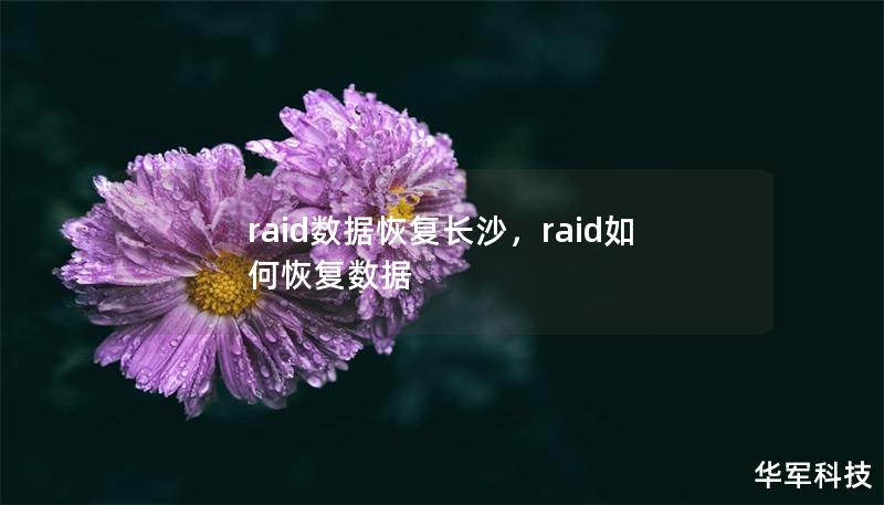 raid数据恢复长沙，raid如何恢复数据