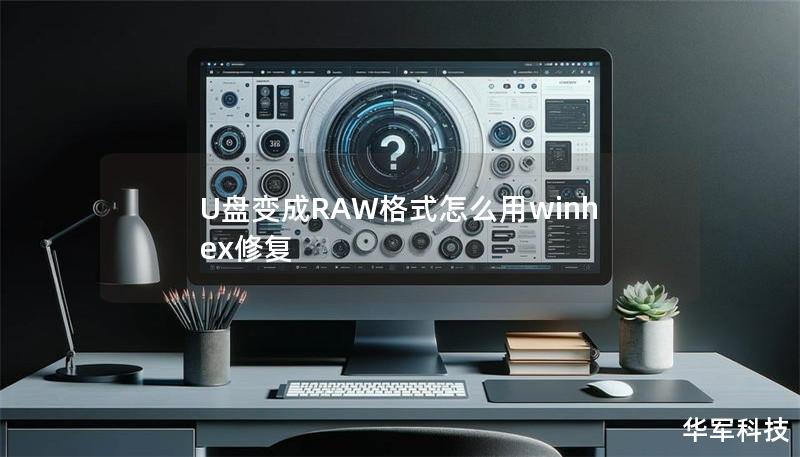 U盘变成RAW格式怎么用winhex修复