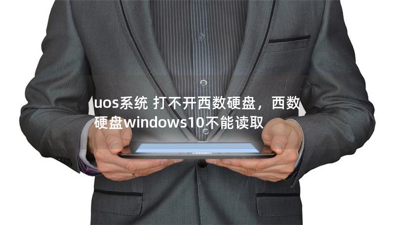 uos系统 打不开西数硬盘，西数硬盘windows10不能读取